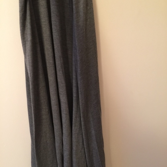 Cotton Grey Casual Skirt - Picture 1 of 5